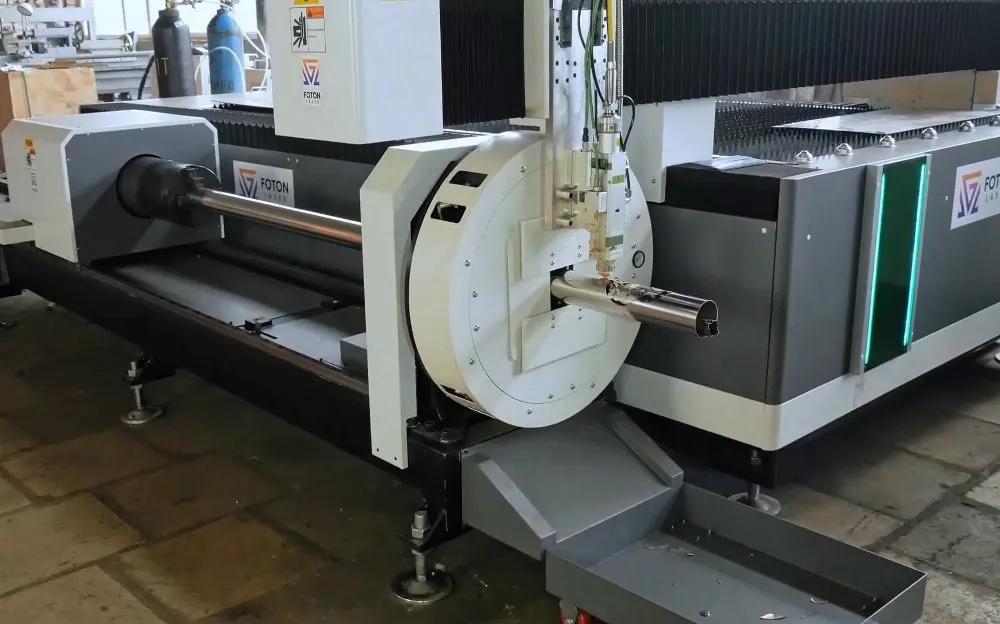 FL-L2040FR-1500-D350-IPG Лазерный станок для резки листового металла и труб